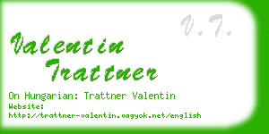 valentin trattner business card